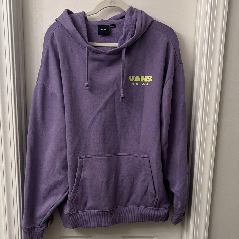 Vans Purple Hoodie with Black Tag